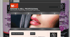 Desktop Screenshot of mirandbell.com